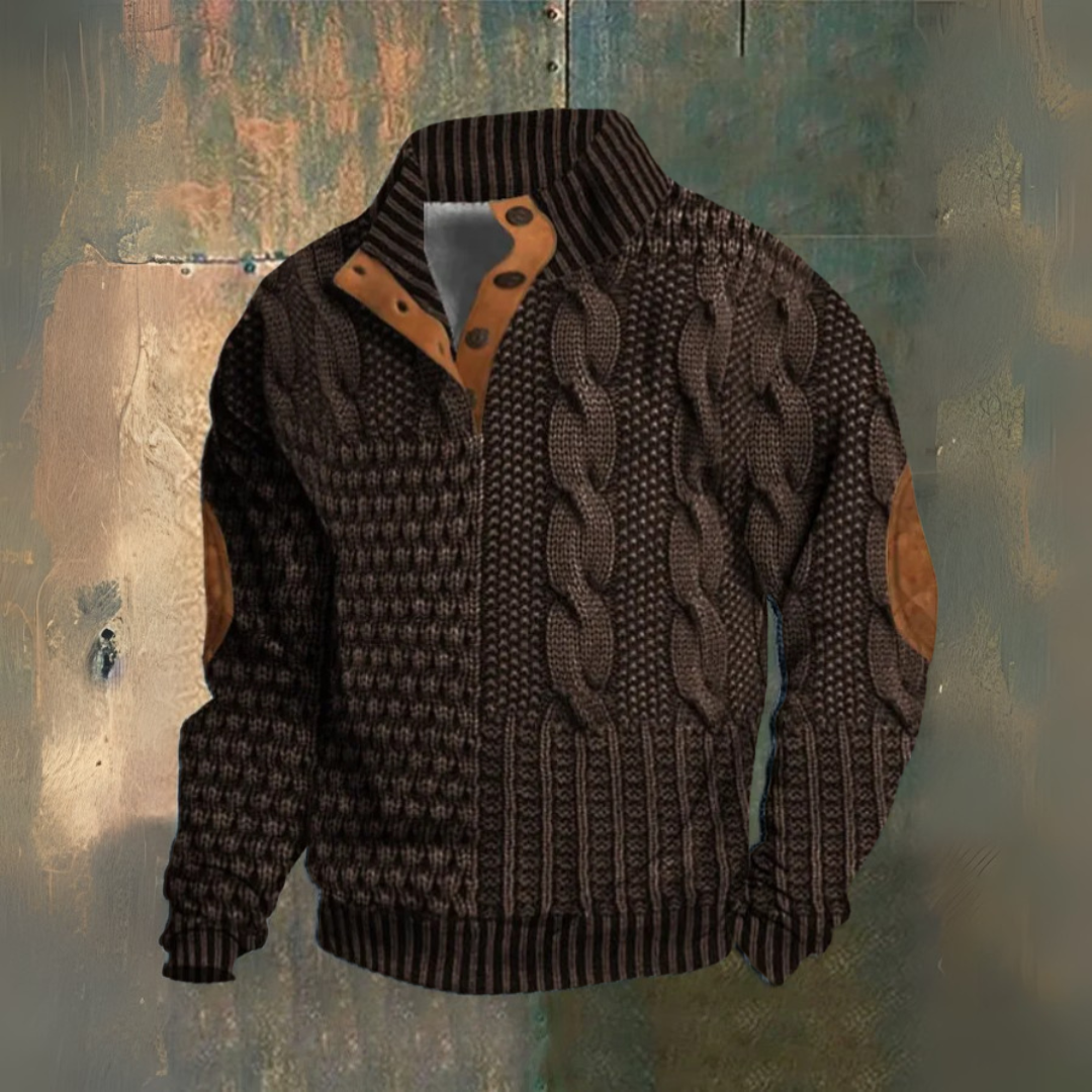 High Collar Casual Sweater