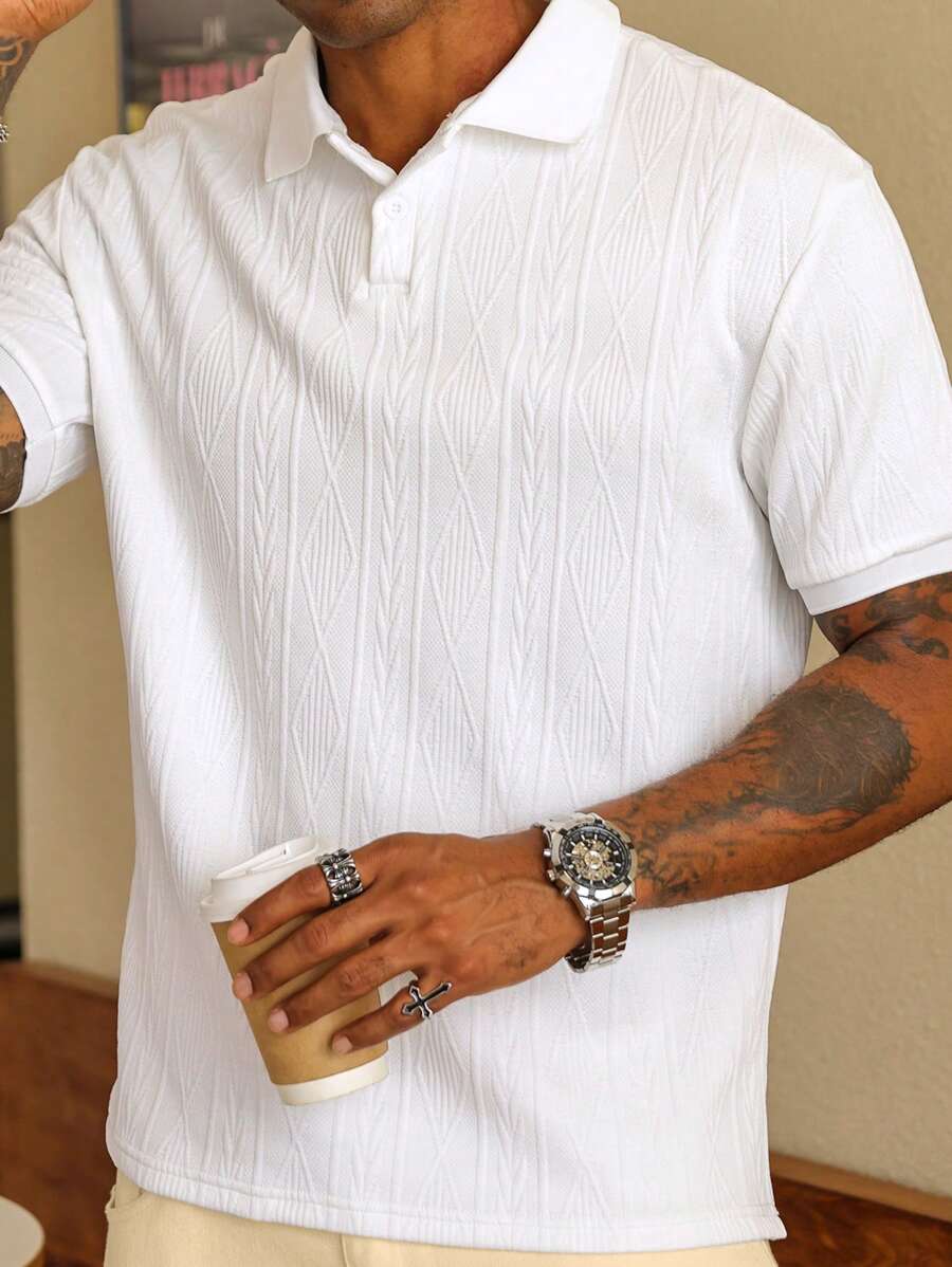 GIANNI | Button-Up Casual Summer Polo