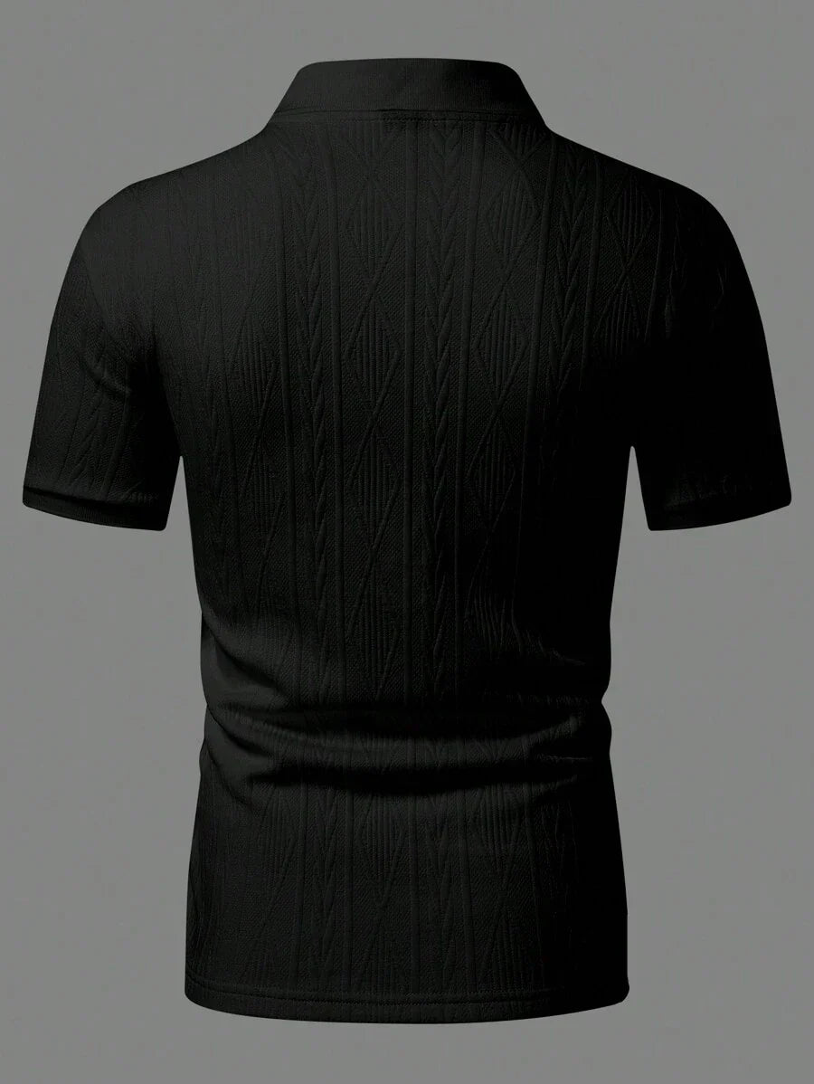 GIANNI | Relaxed Summer Polo with Button Details