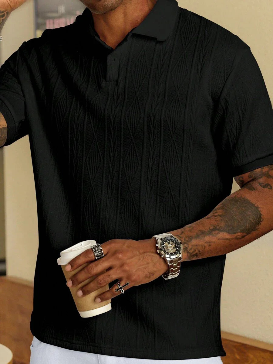 GIANNI | Button-Up Casual Summer Polo