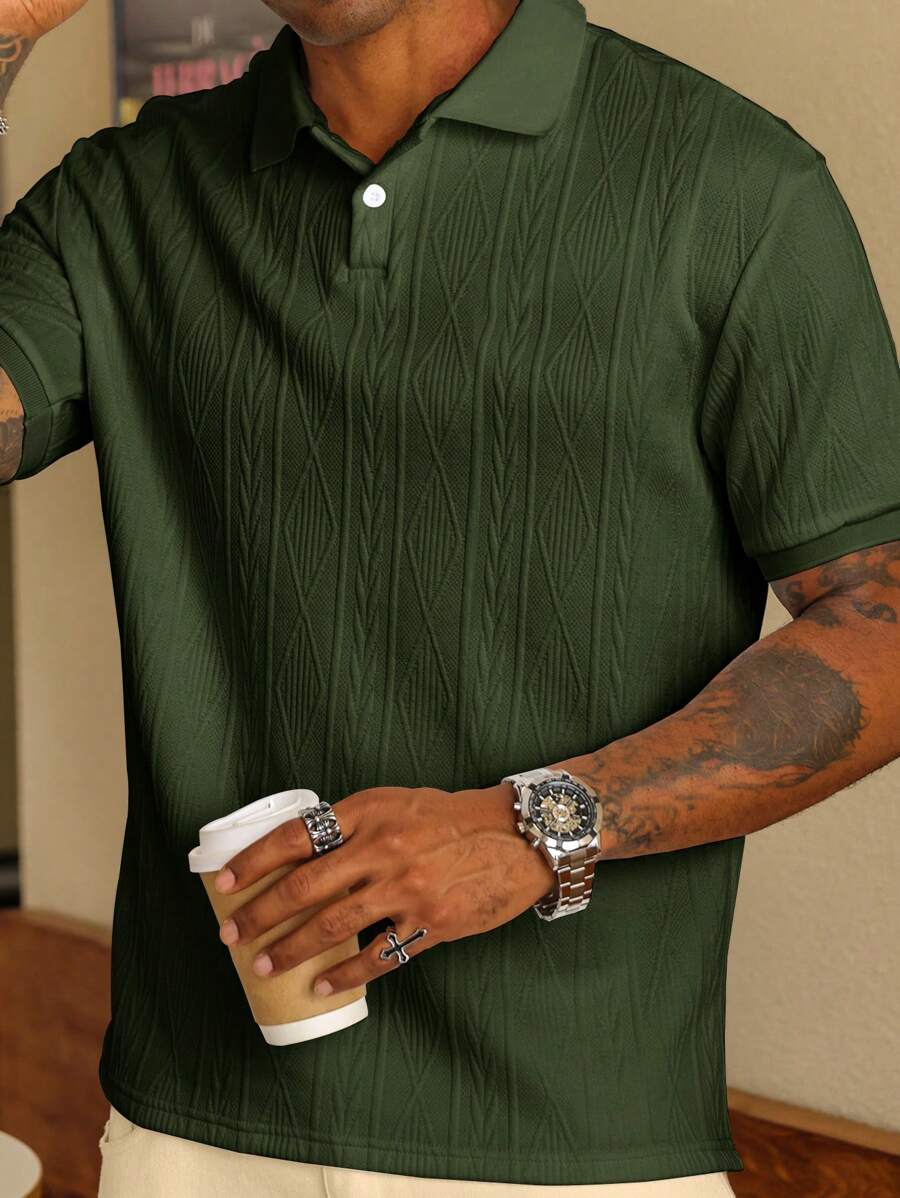 GIANNI | Button-Up Casual Summer Polo