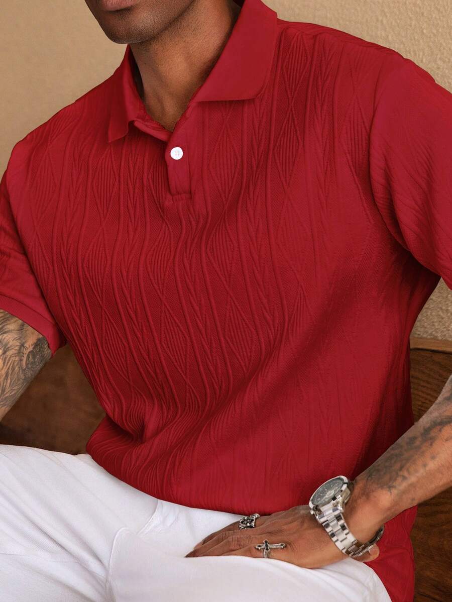 GIANNI | Button-Up Casual Summer Polo