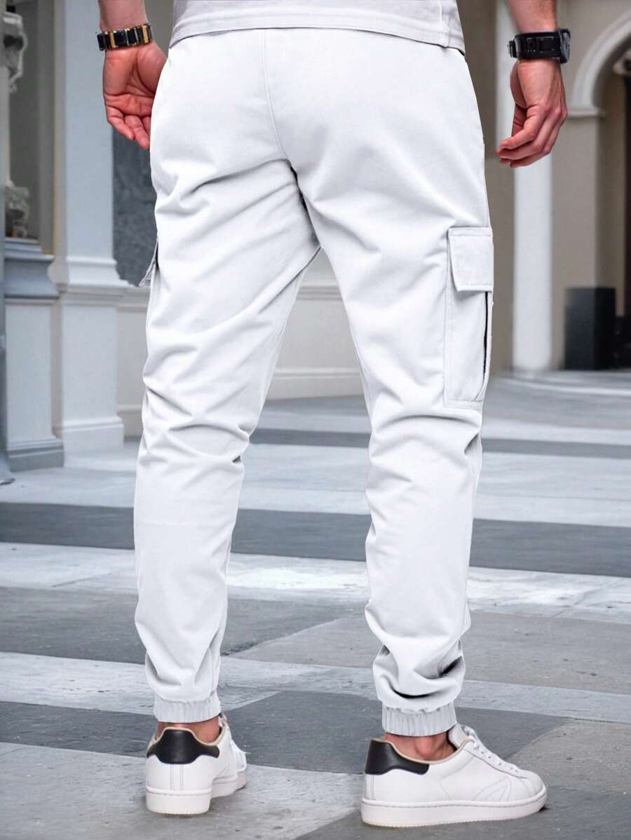 RICCARDO | Lightweight Cargo Joggers Featuring Pockets