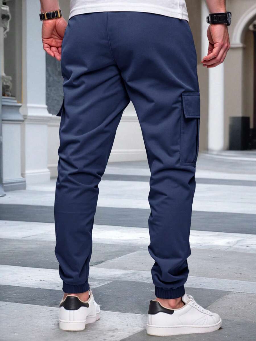 RICCARDO | Lightweight Cargo Joggers Featuring Pockets