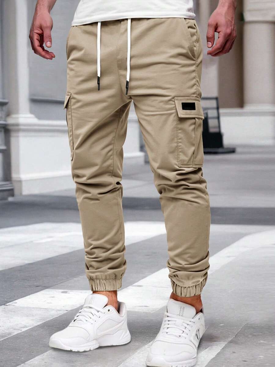 RICCARDO | Lightweight Cargo Joggers Featuring Pockets