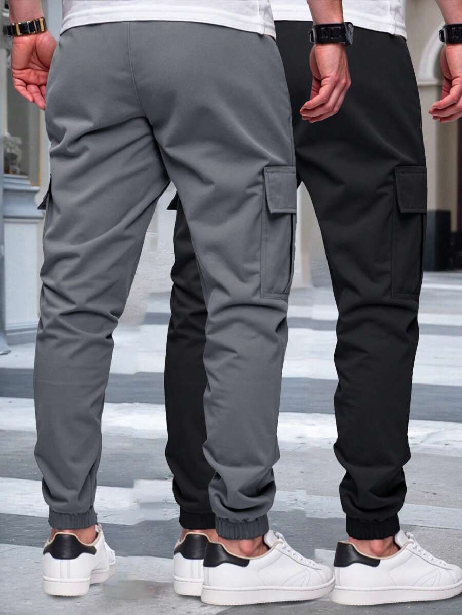 RICCARDO | Lightweight Cargo Joggers Featuring Pockets