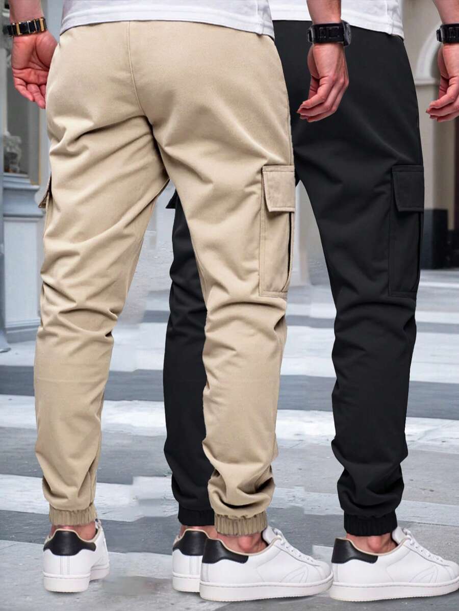 RICCARDO | Lightweight Cargo Joggers Featuring Pockets