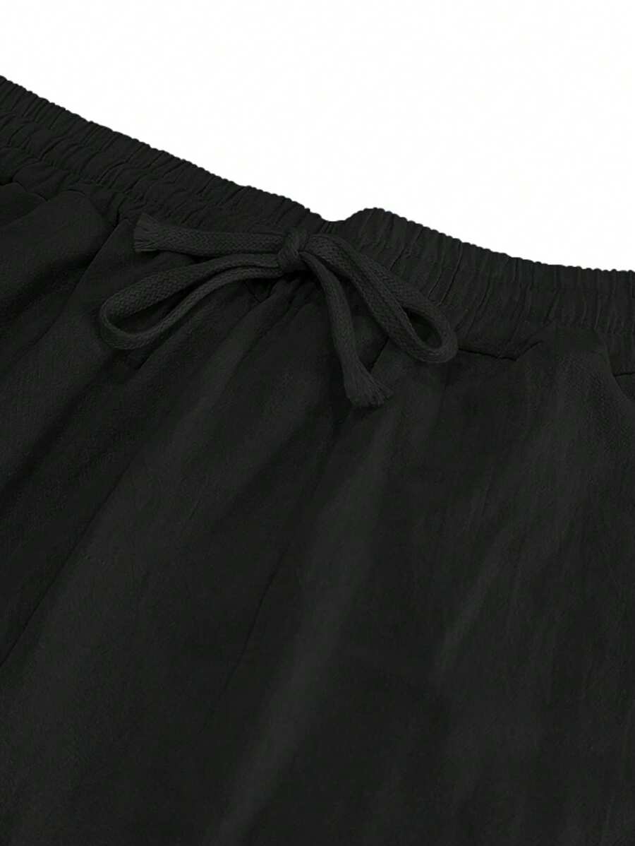 Lightweight Linen Drawstring Pants