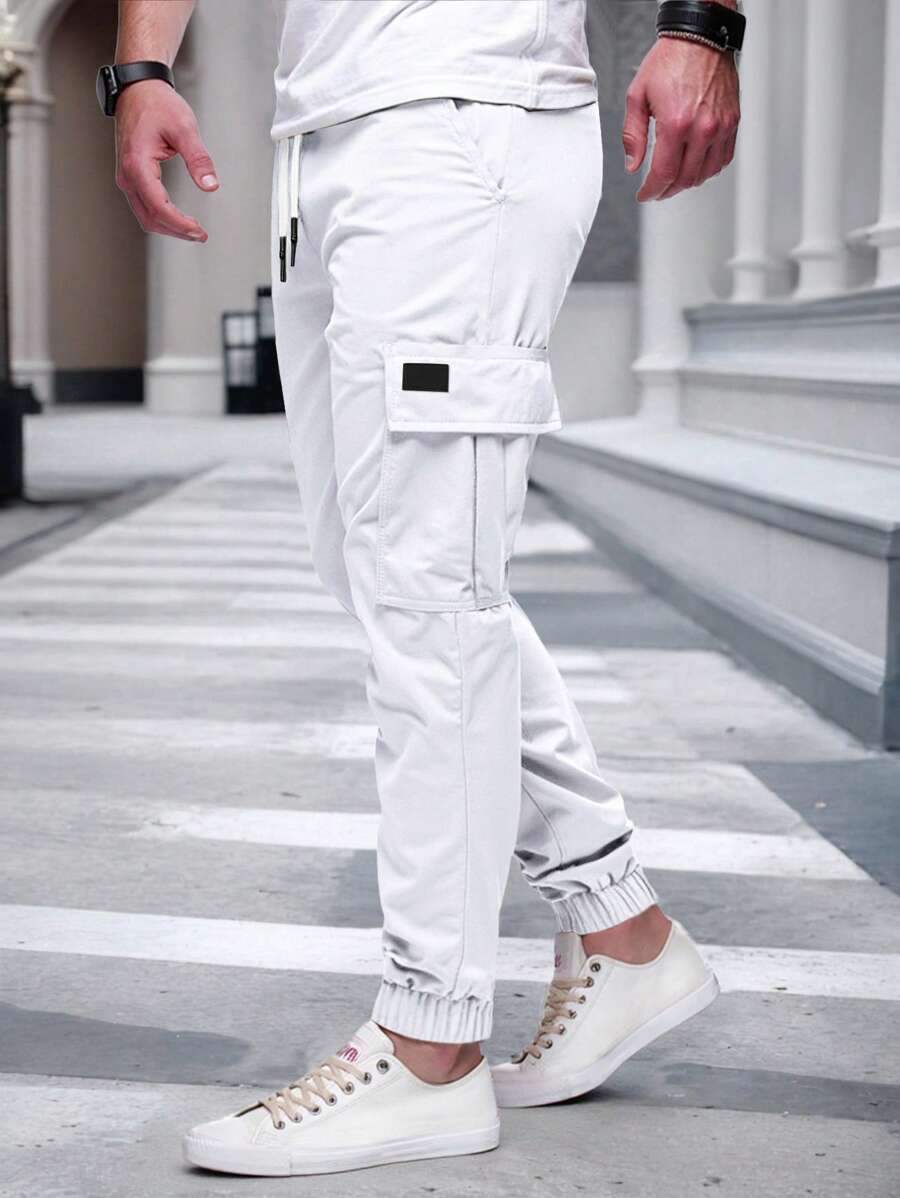 RICCARDO | Lightweight Cargo Joggers Featuring Pockets