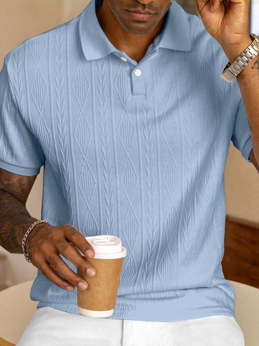GIANNI | Button-Up Casual Summer Polo