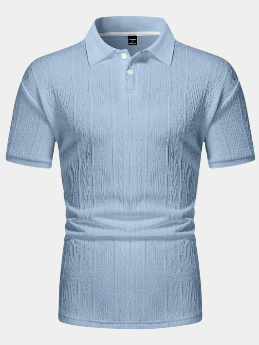 GIANNI | Relaxed Summer Polo with Button Details