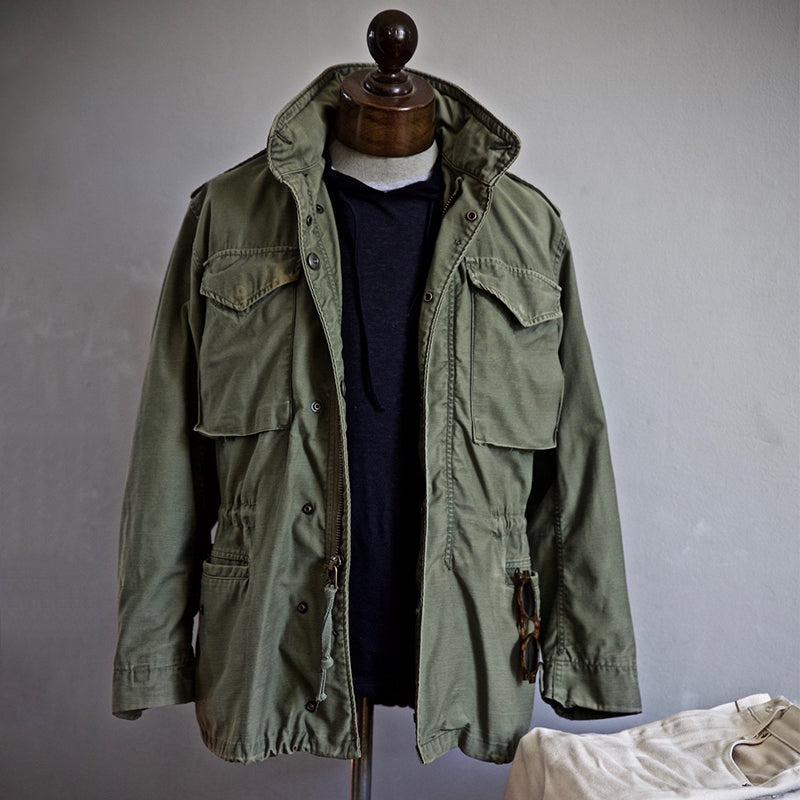 Multi-Pocket Hooded Jacket