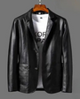 Premium Men's Leather Jacket - High-End Fashion