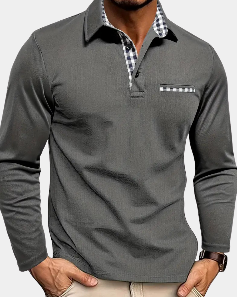 Long Sleeve Polo Shirt