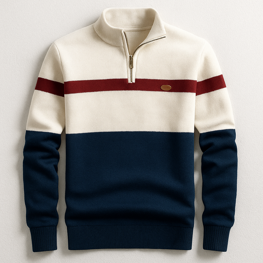 Men's Zip-Collar Pullover