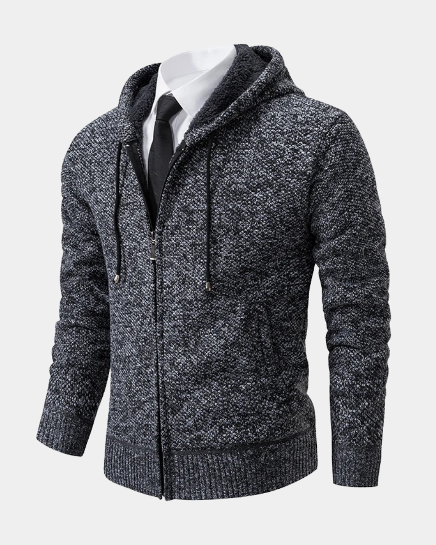 Fleece Zip Cardigan