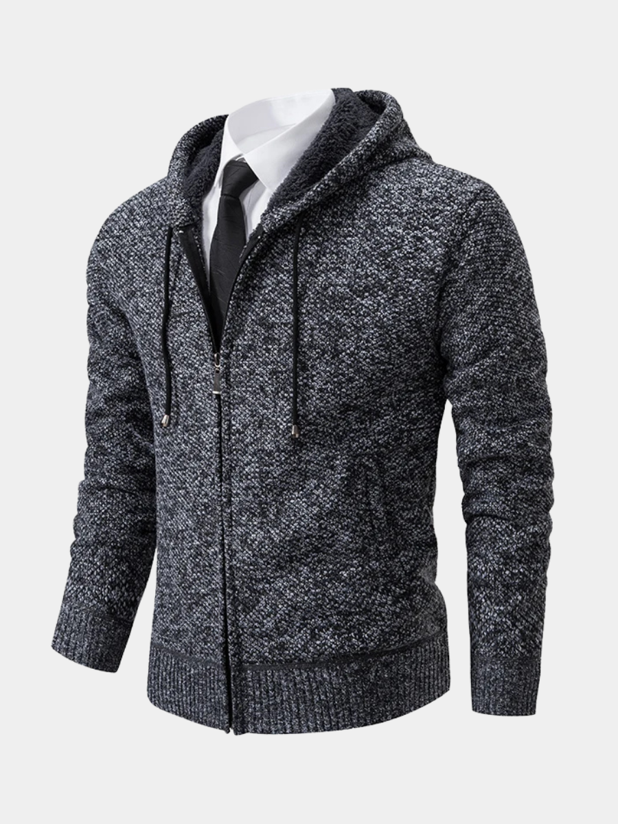 Fleece Zip Cardigan