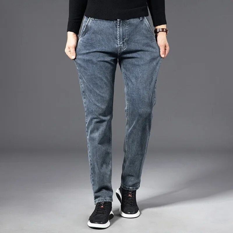 Milano | Flexible Fit Denim Trousers