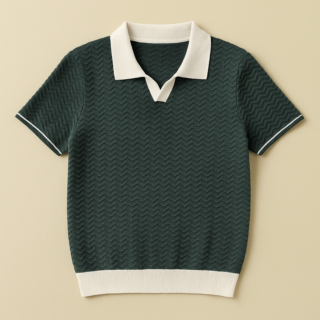 LUCA | Riccio de Fabric Polo Shirt