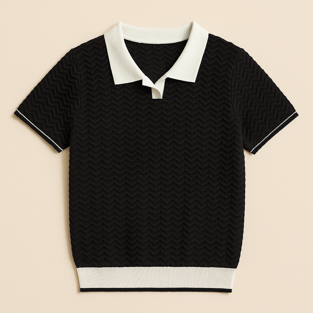 LUCA | Riccio de Fabric Polo Shirt