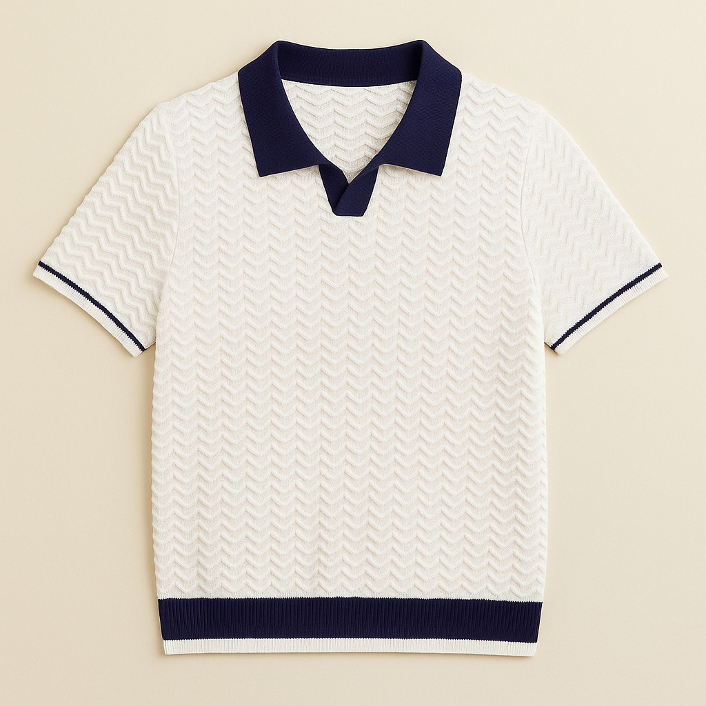 LUCA | Riccio de Fabric Polo Shirt