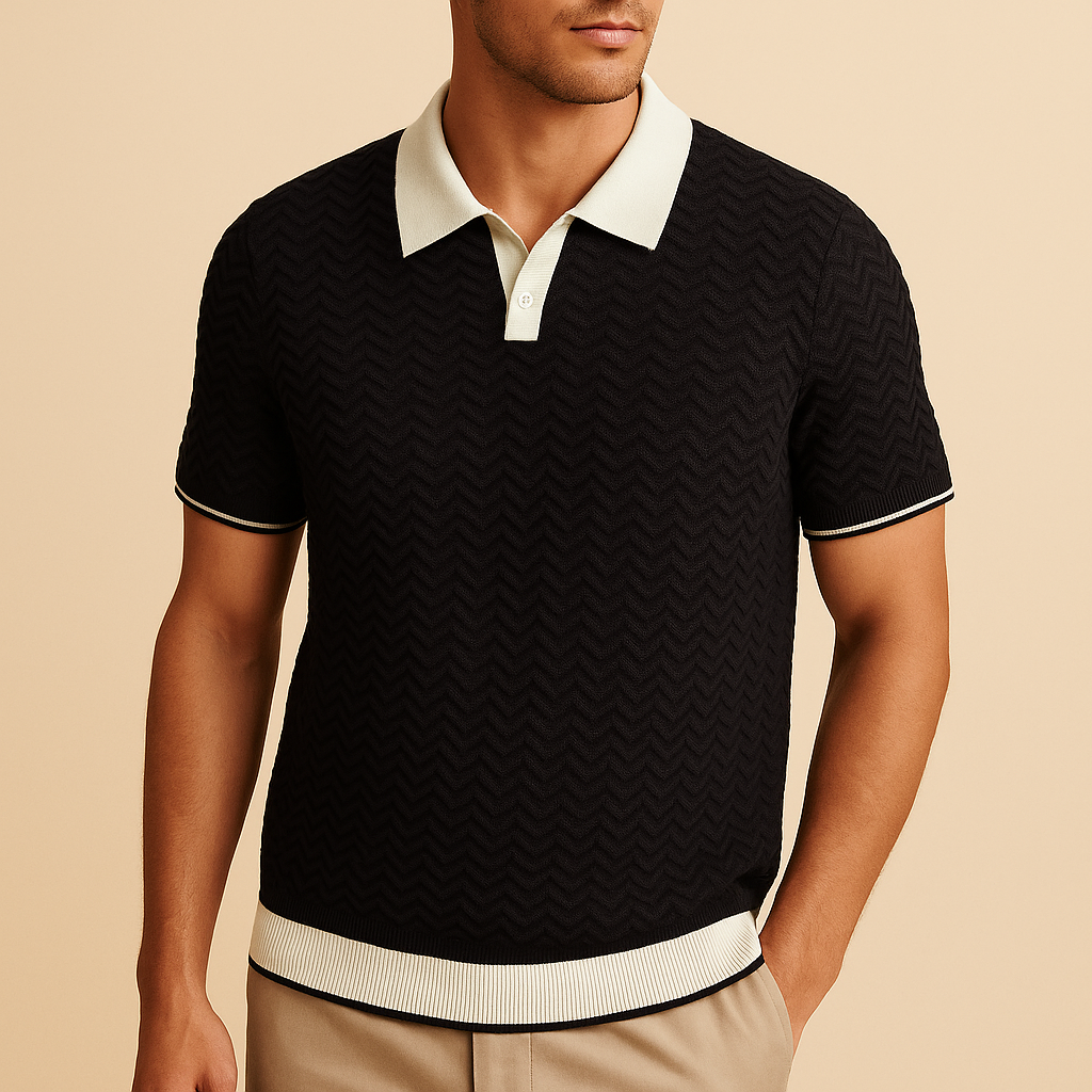LUCA | Riccio de Fabric Polo Shirt