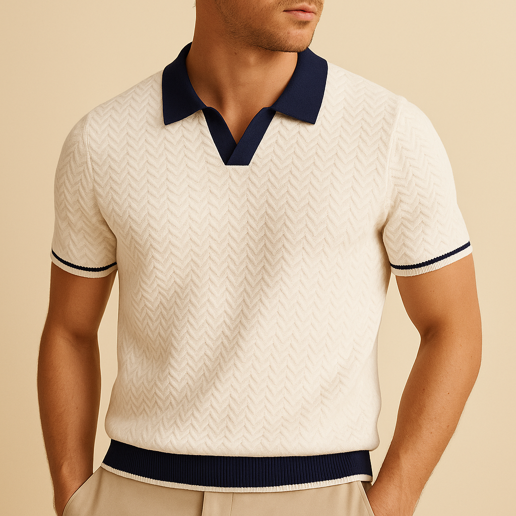 LUCA | Riccio de Fabric Polo Shirt