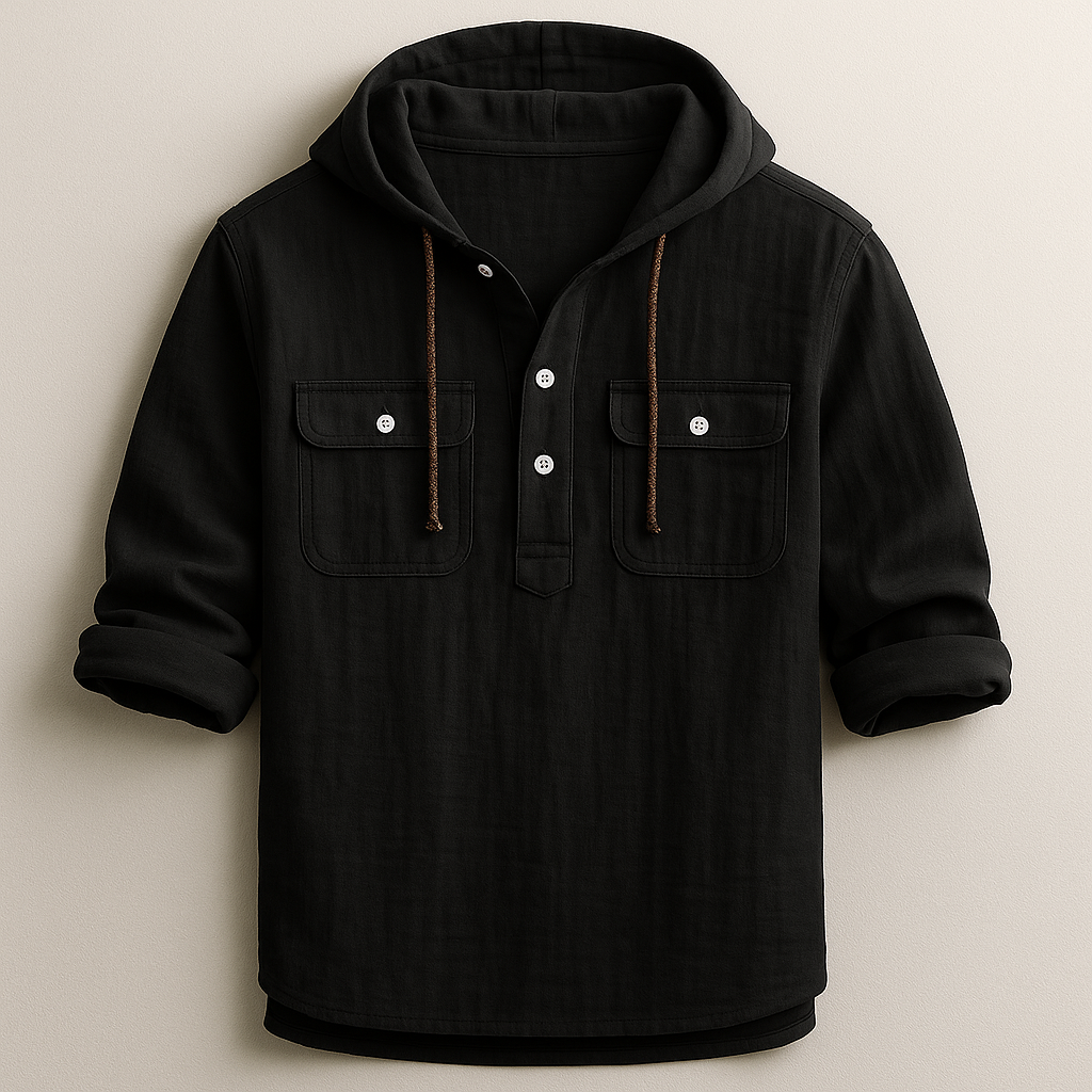 Cotton Hoodie - Stylish Comfort