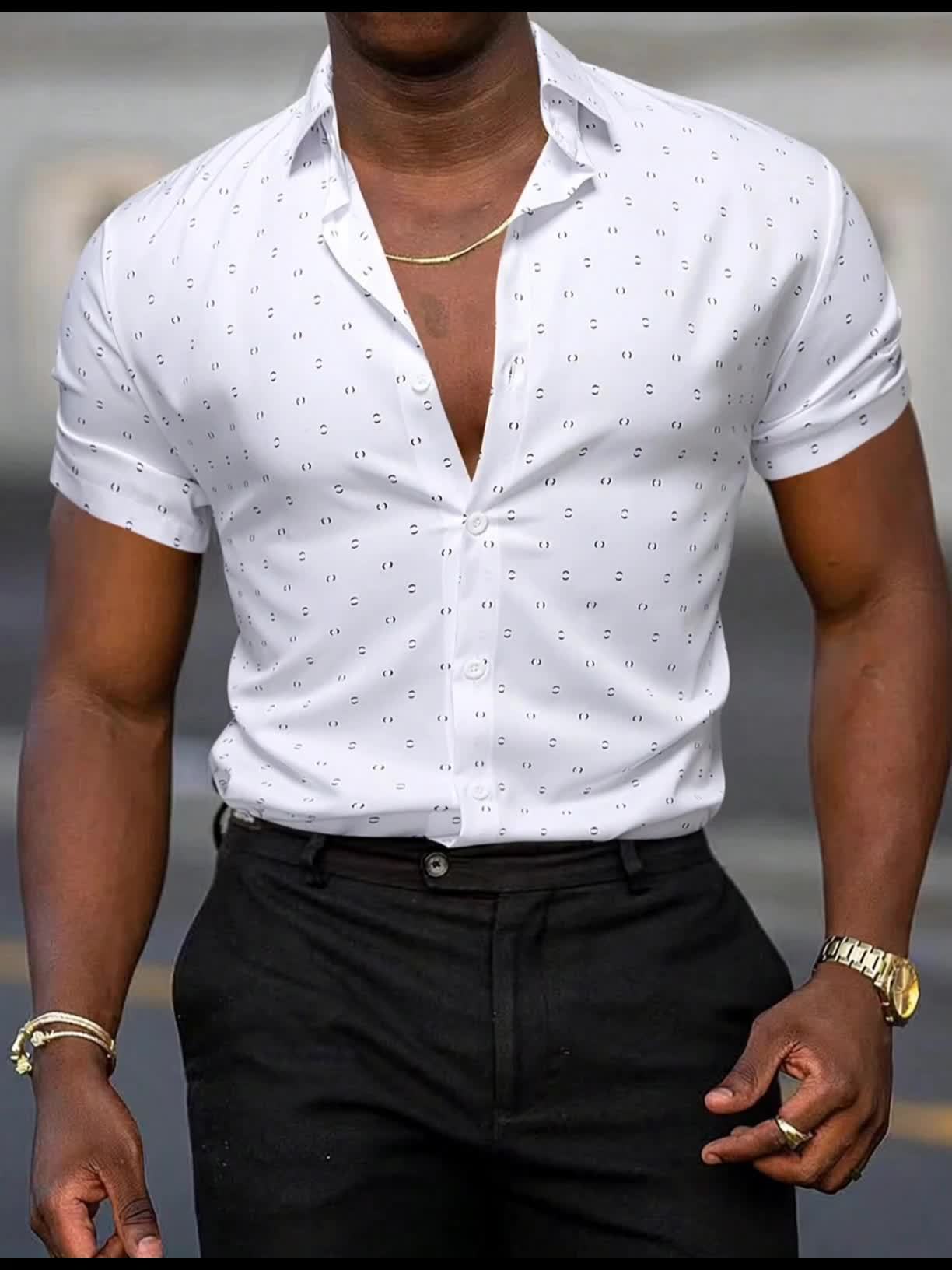 GIULIO | Printed Summer Shirt