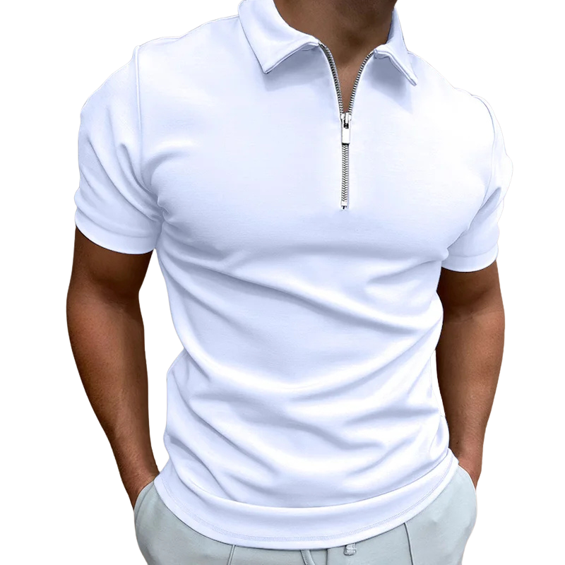GREGORIO | CONTEMPORARY HIGH-ZIP POLO