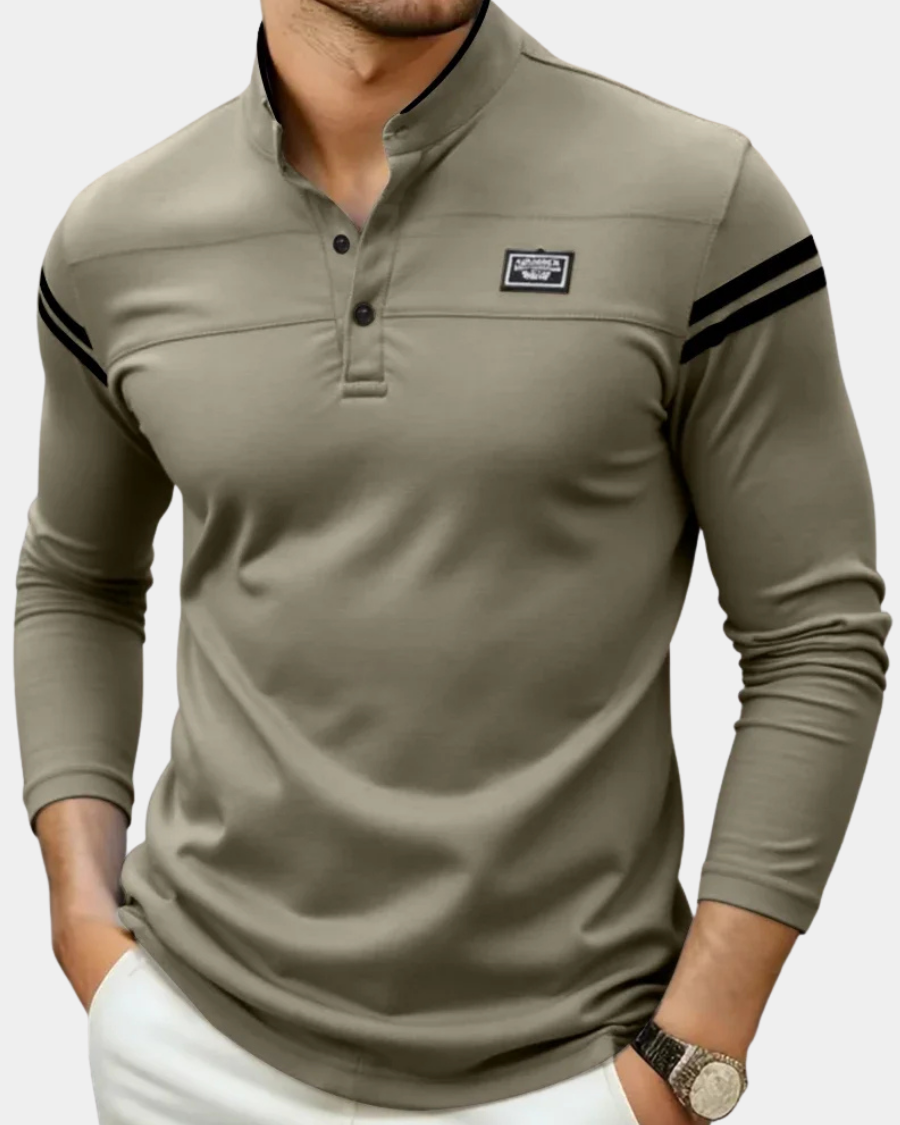 Contemporary Long-Sleeved T-Shirt for Men