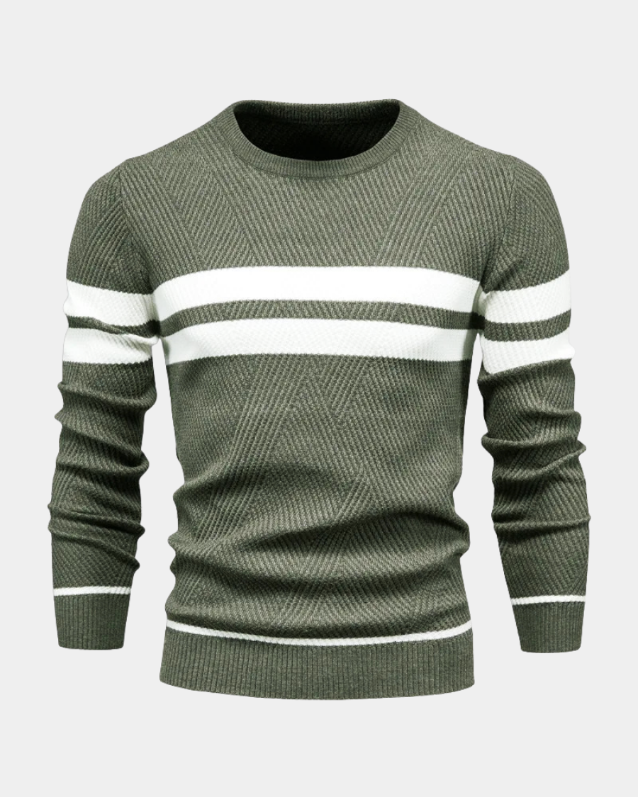 Striped Pullover Sweater