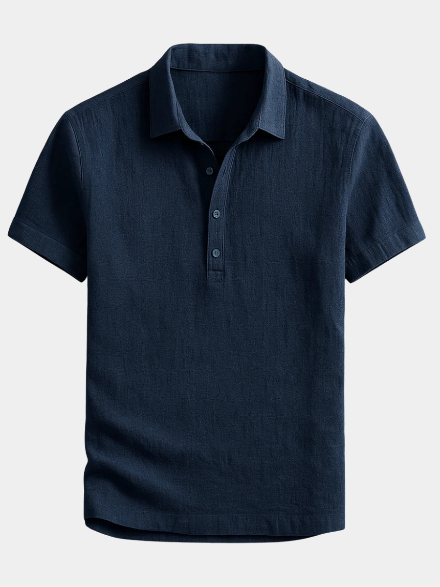 LINEN POLO Shirt