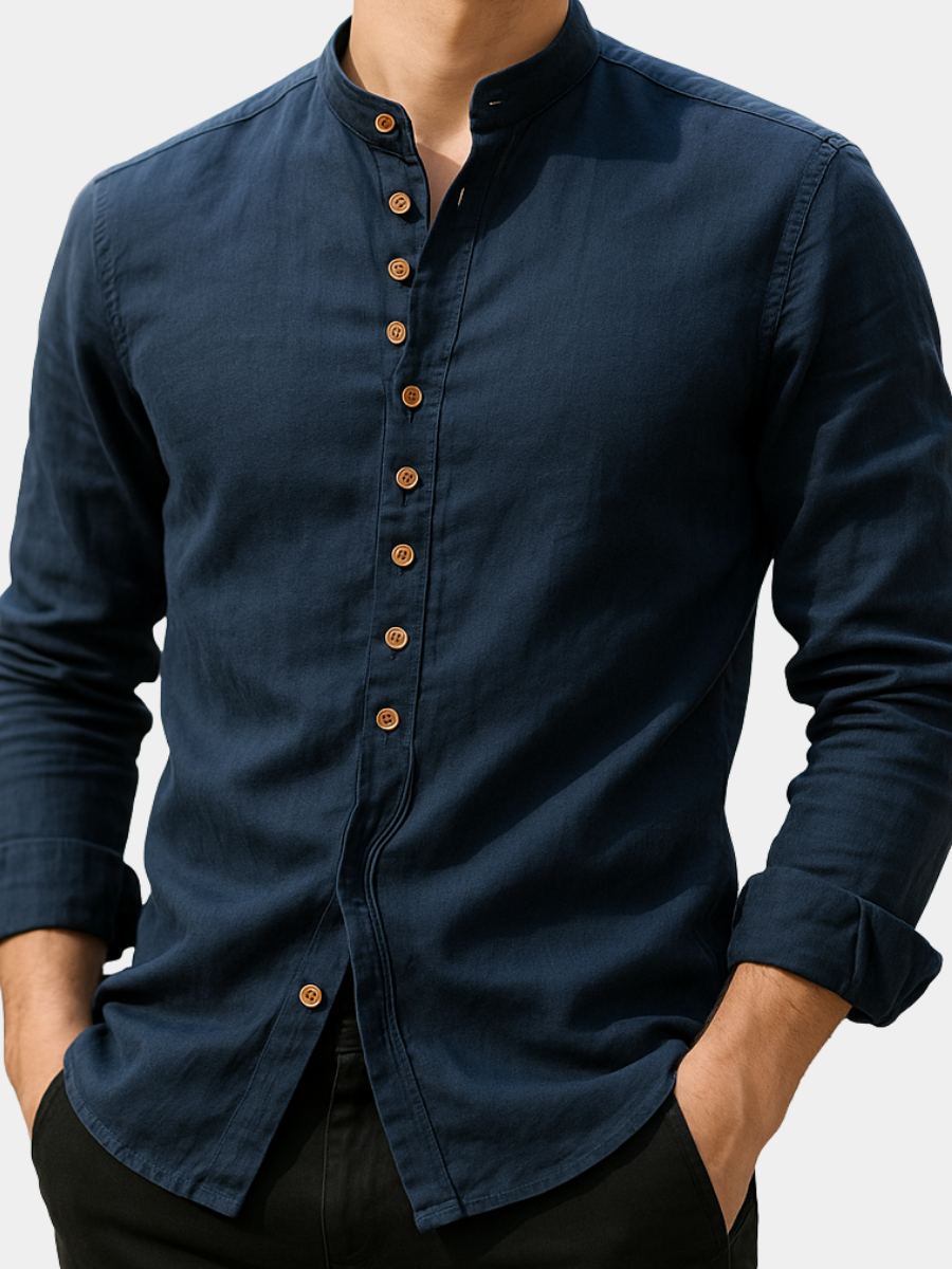 Premium Linen and Cotton Blend Shirt