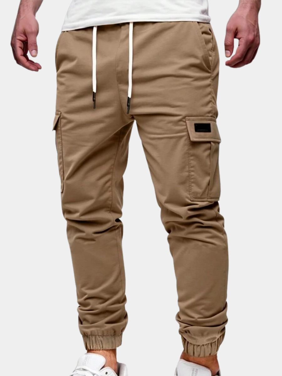 RICCARDO | Lightweight Cargo Joggers Featuring Pockets