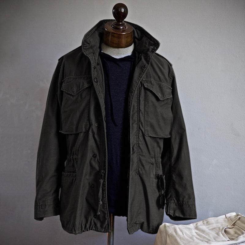 Multi-Pocket Hooded Jacket