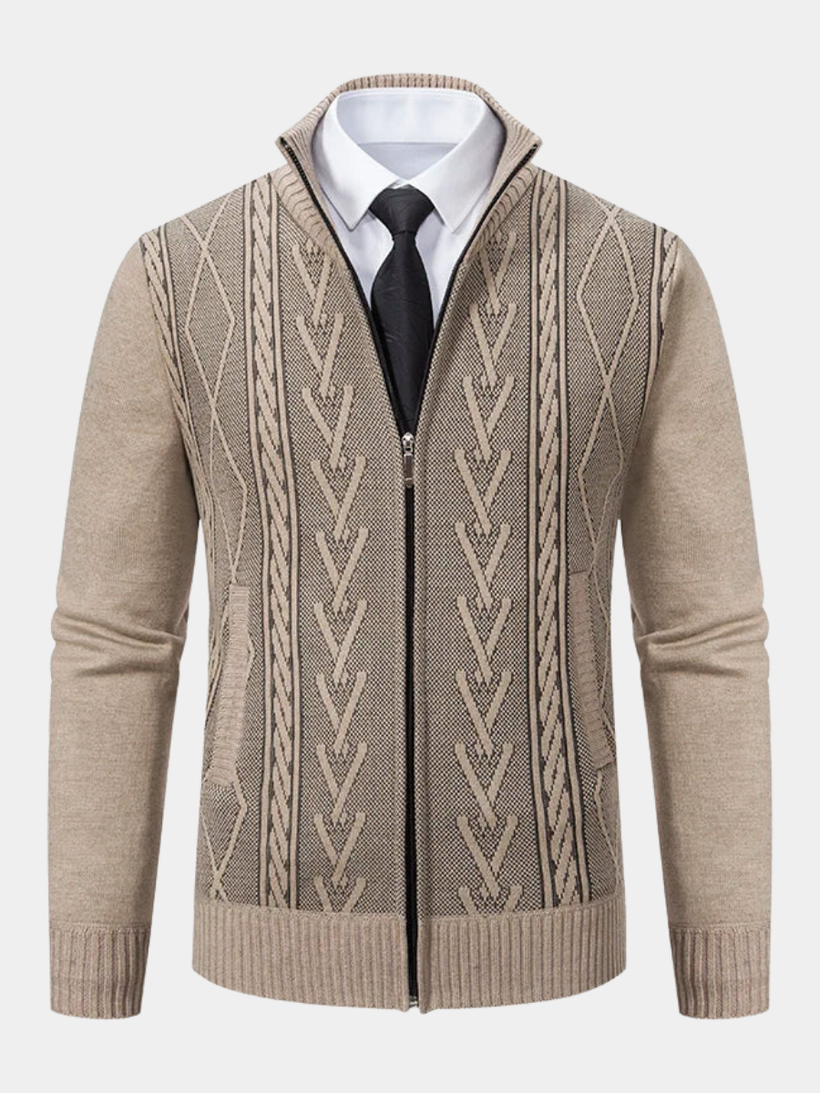 Men's Luxury Zip Vest