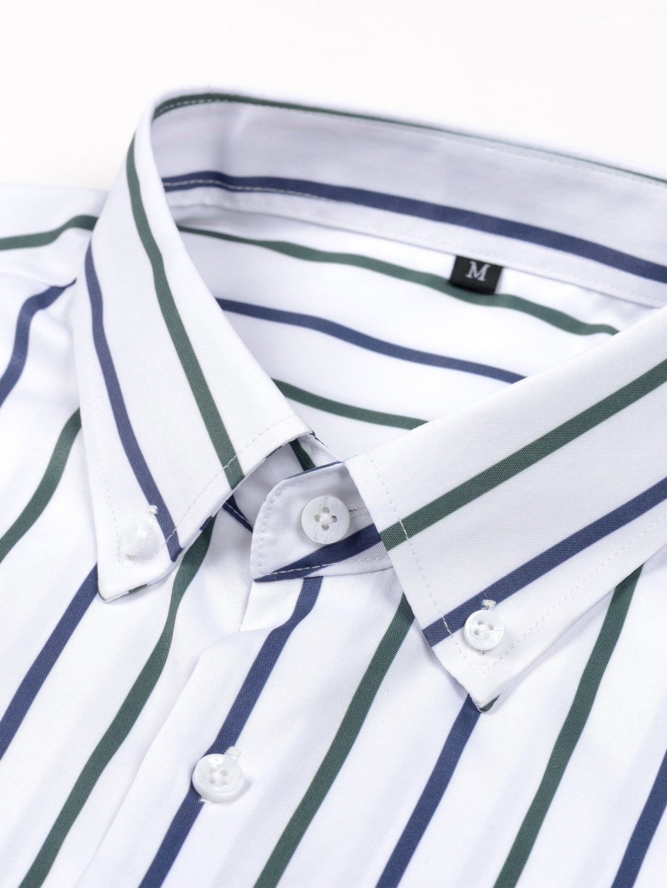 Striped Long Sleeve Button-Up Shirt with Slim Fit Flared Pants