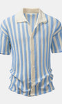Drop Shoulder Striped Shirt