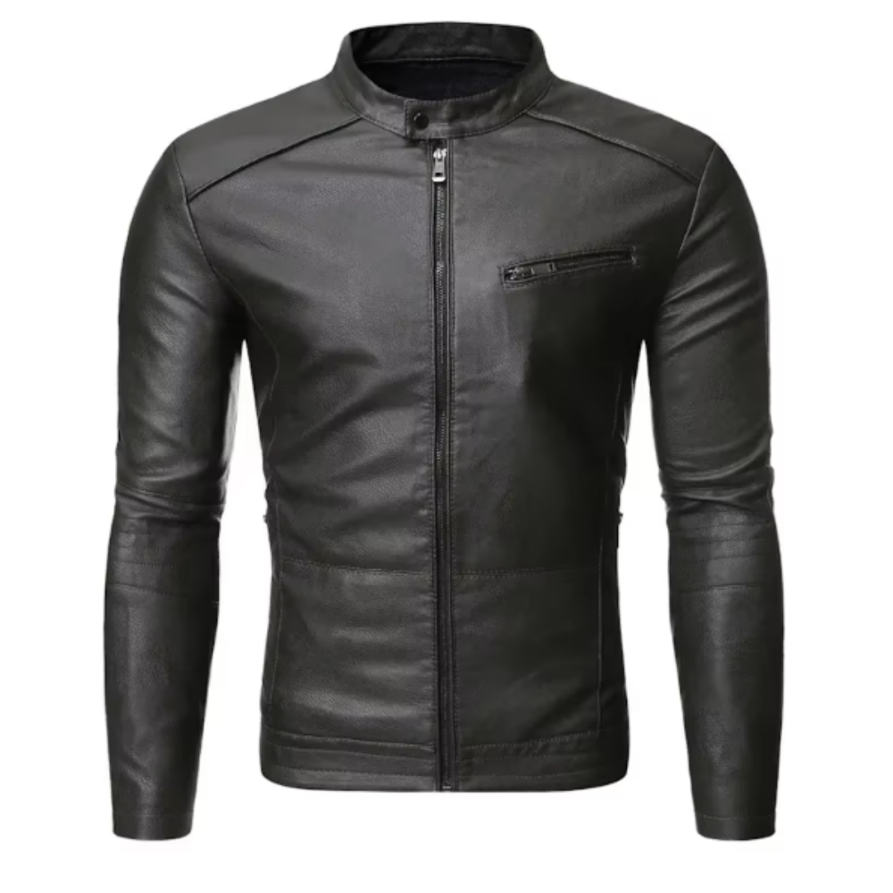 Men's Elegant Leather Jacket