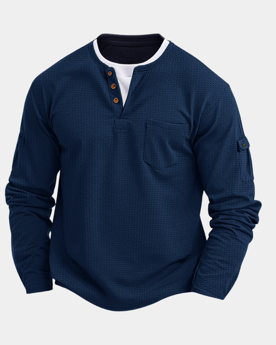 Contemporary Long-Sleeved Shirt
