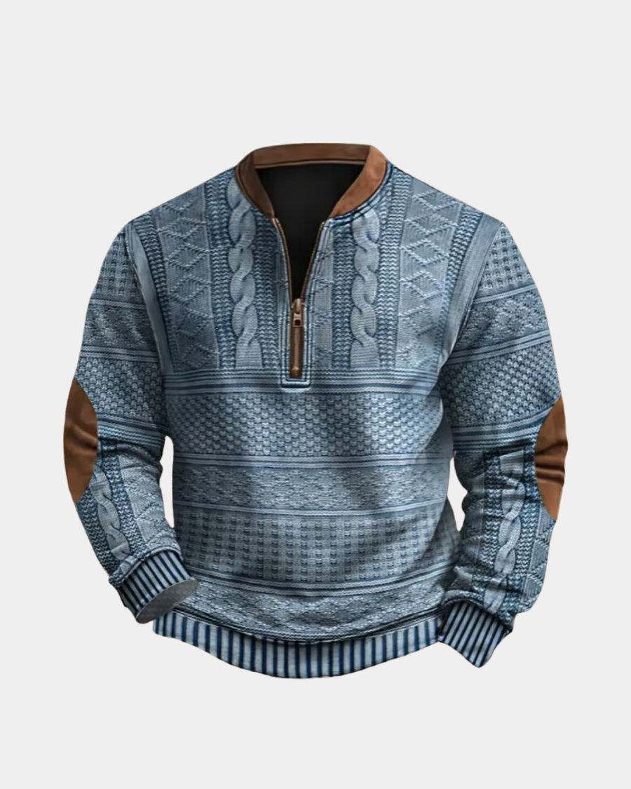 Chic Men's Fall Polo Shirt