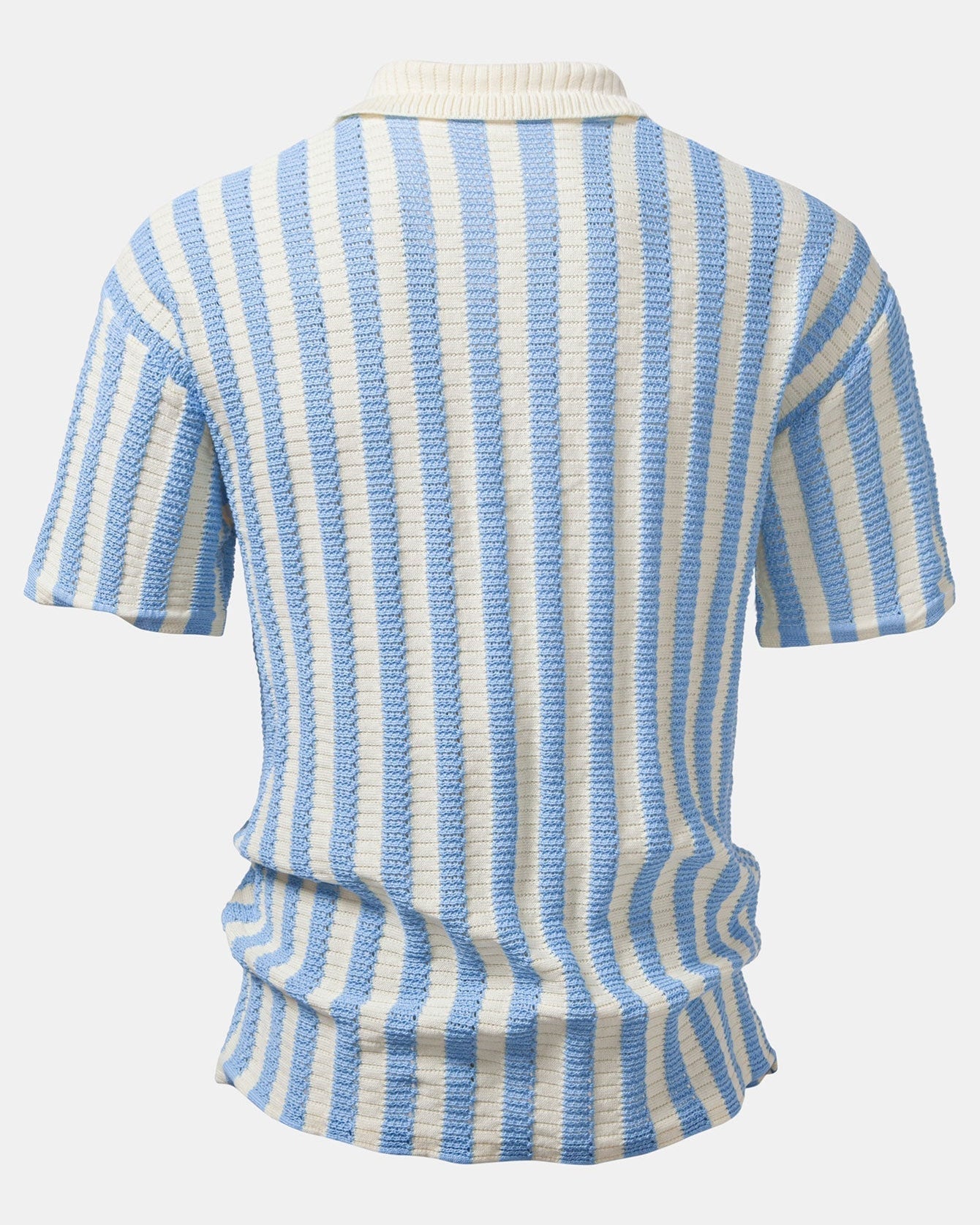 Relaxed Fit Striped Shirt with Dropped Shoulders