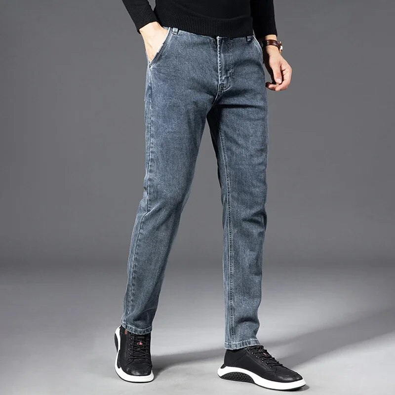 Milano | Flexible Fit Denim Trousers