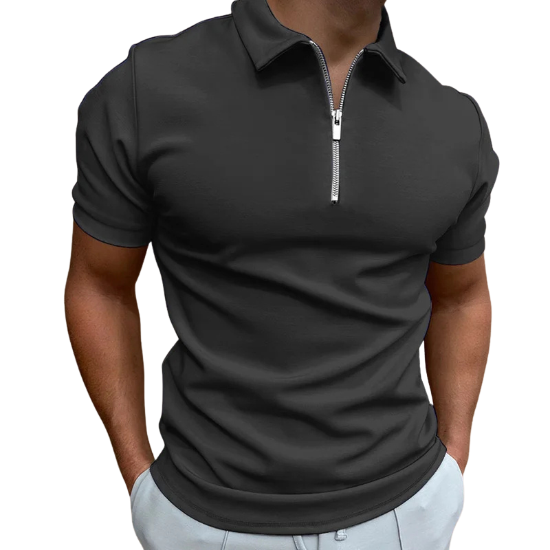GREGORIO | CONTEMPORARY HIGH-ZIP POLO
