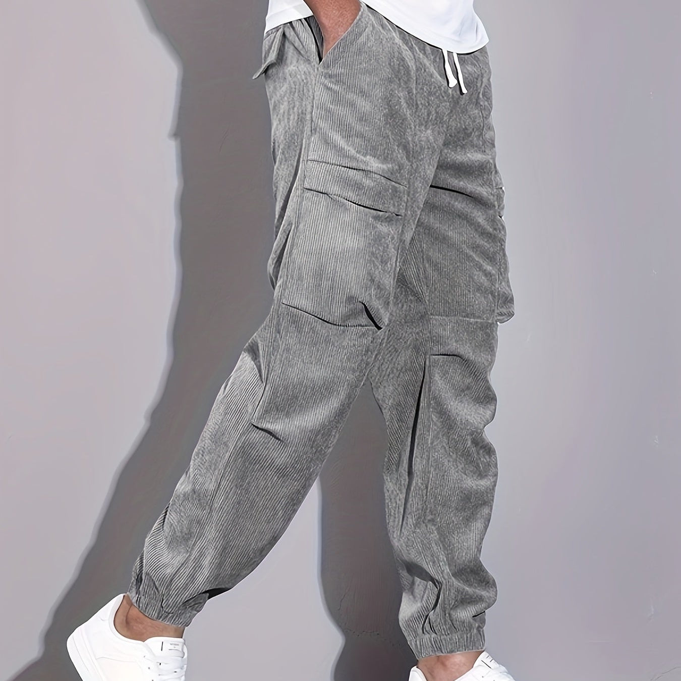 Corduroy Cargo Pants