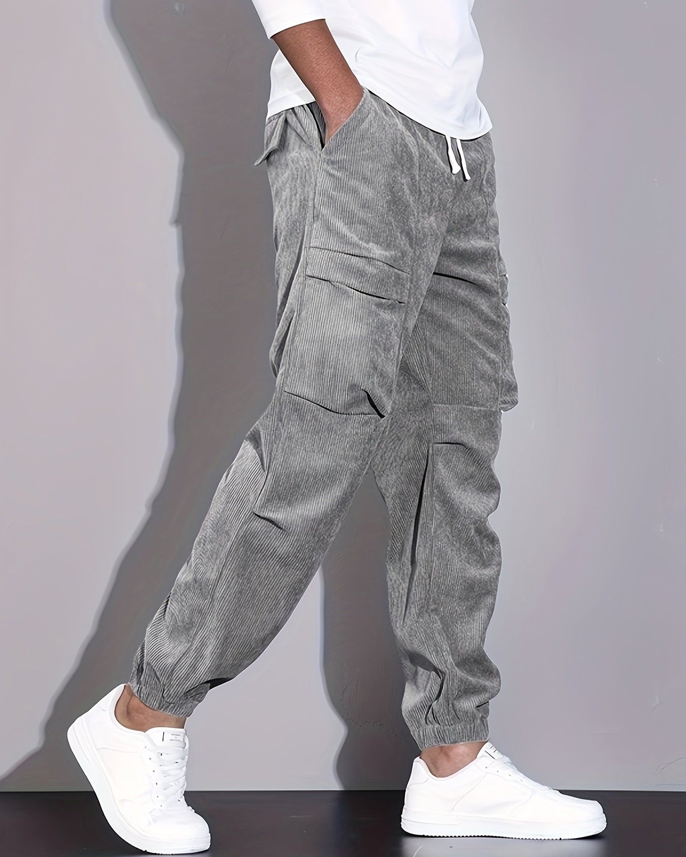 Corduroy Cargo Pants