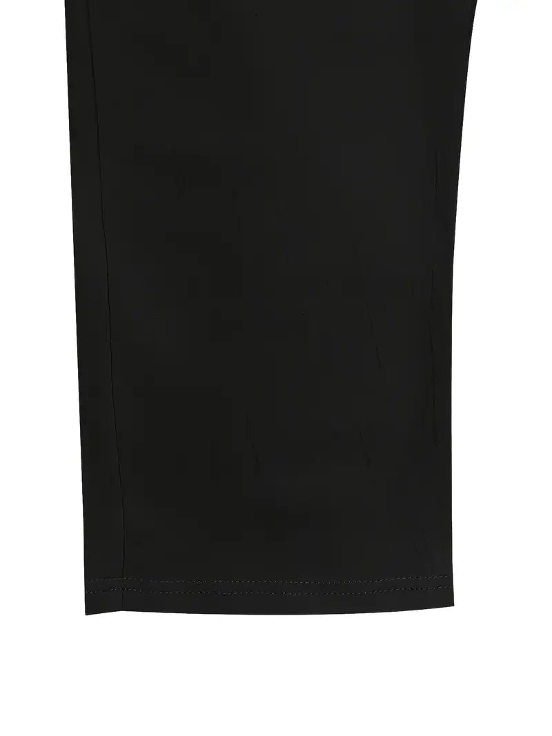 NICHOLS | CORD-TRIMMED WIDE LINEN PANTS