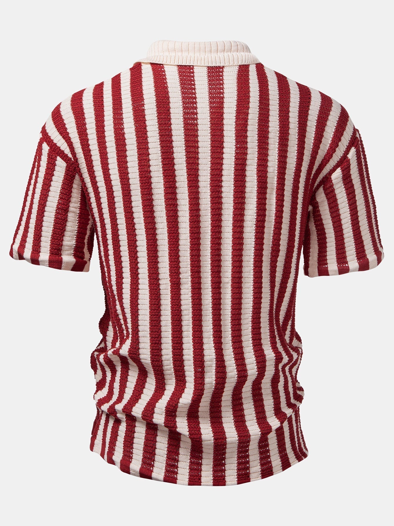 Relaxed Fit Striped Shirt with Dropped Shoulders