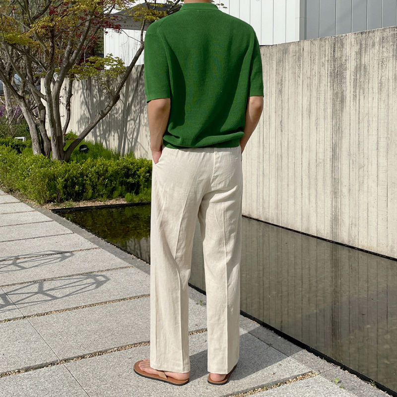 Kyoto Linen Drawstring Pants